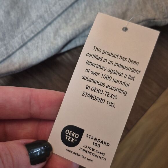 🎁3/$30🎁 KAREN SCOTT SPORT Activewear Gray Bermuda Jersey Shorts Sz XL New - Picture 5 of 10